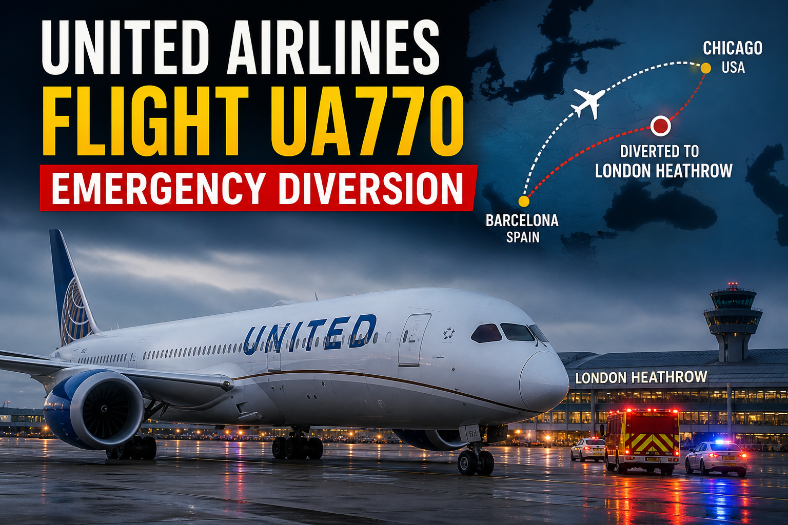 United Airlines Flight UA770 Emergency Diversion: A Shocking Yet Controlled Crisis That Proves Aviation Safety Works